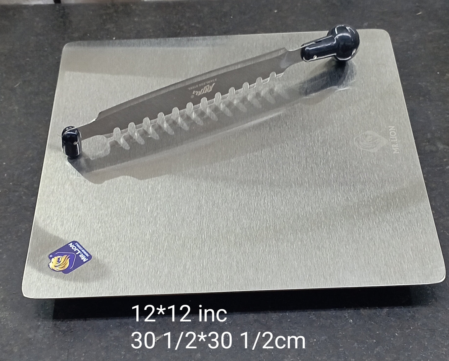 Stainless Steel Vegetable Cutting Tray